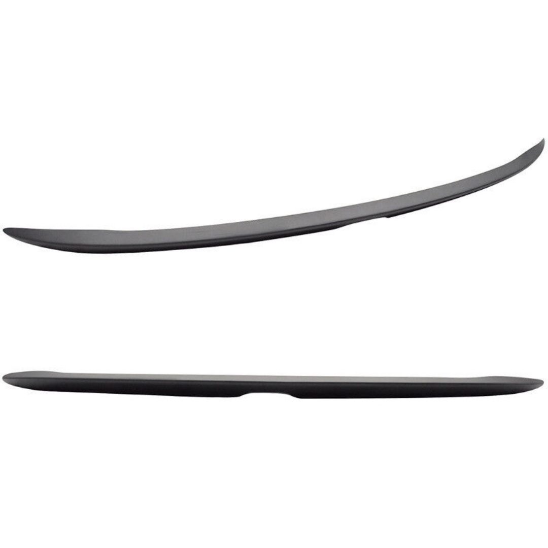 Sedan Rear Trunk Spoiler OE Style ABS Unpainted Black - Image 6