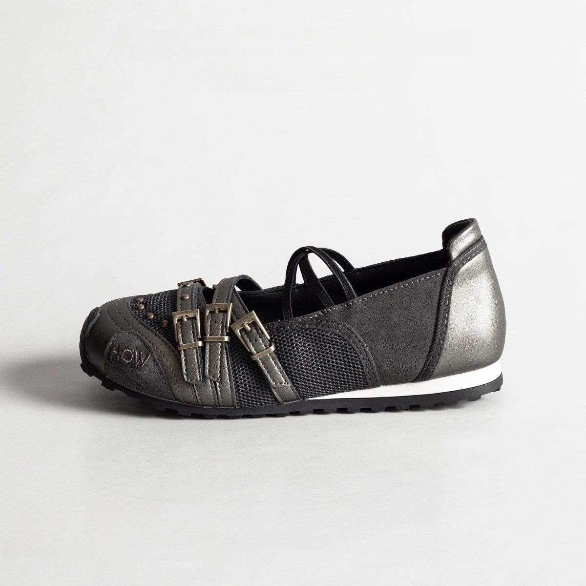 Brown Niche Retro Belt Buckle Sports Mary Jane Shoes Women - Image 8