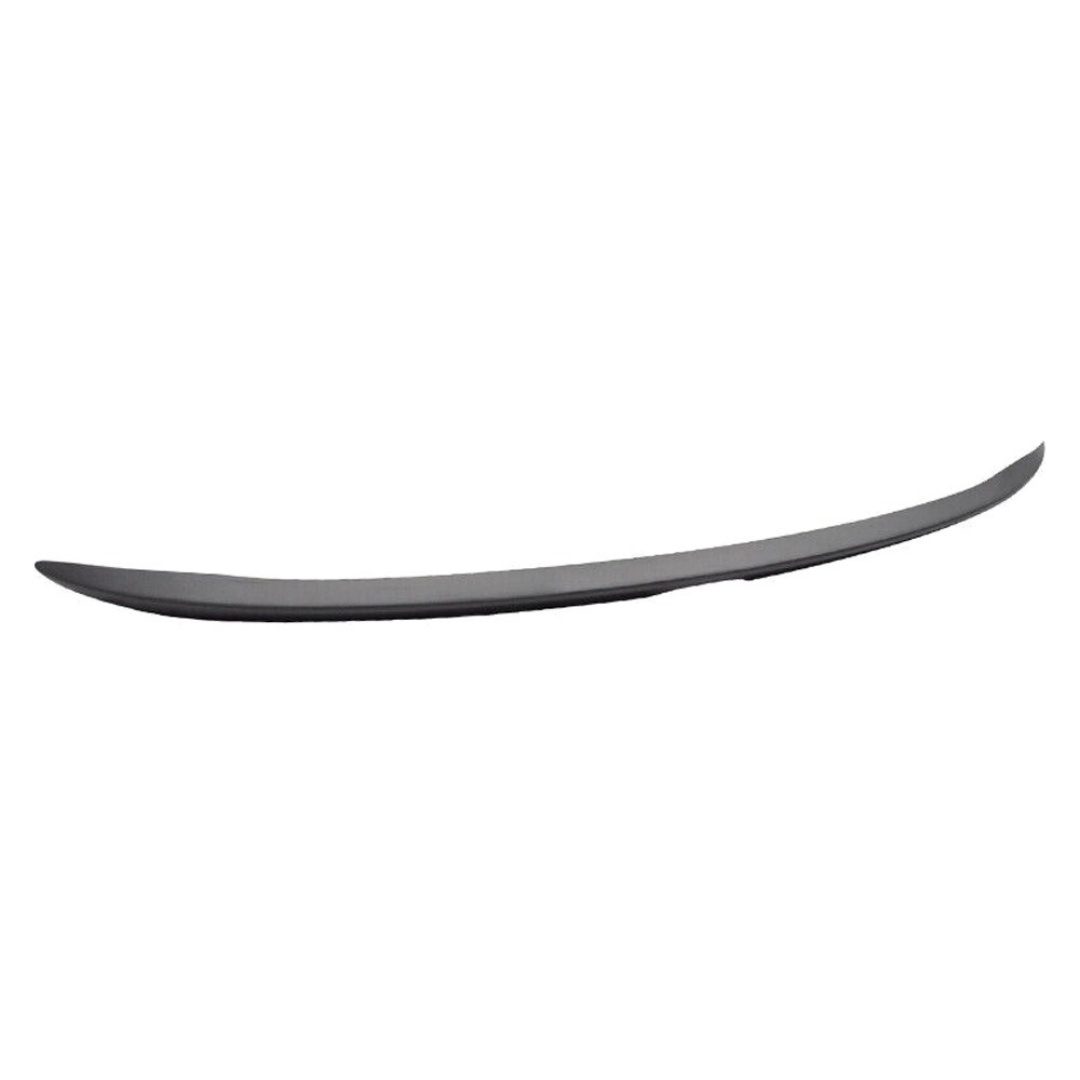Sedan Rear Trunk Spoiler OE Style ABS Unpainted Black - Image 2