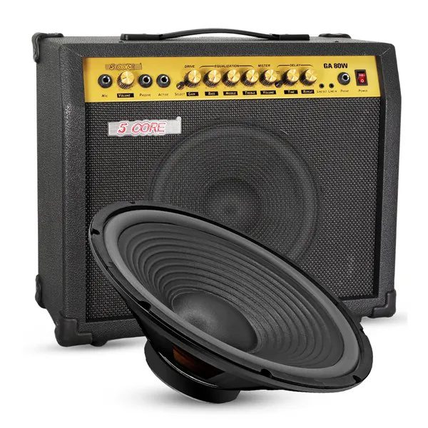 5 Core 15 Inch Guitar Speaker Replacement 450W 4 Ohm Low Distortion For Electric Guitar Amp Cabinet - Image 2