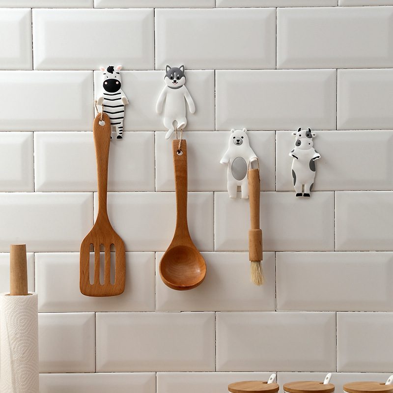 Animal Hook Bendable Reusable Strong Self Adhesive Door Wall Hangers Hooks - Image 3
