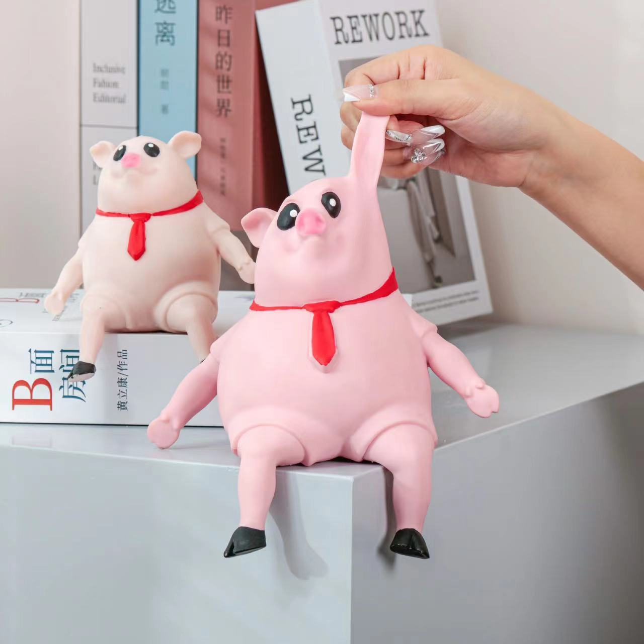 Piggy Squeeze Toys Pigs Antistress Toy Cute Squeeze Animals Lovely Piggy Doll Stress Relief Toy Children Day For Kids Gift Gifts - Image 2