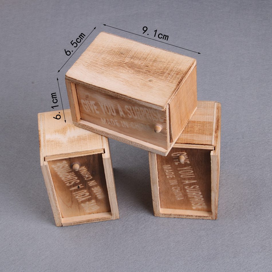 Prank Spider Wooden Scare Box Trick Play Joke Lifelike Surprise April Fools' Day Funny Novelty Toys Gags Practical Gifts - Image 5