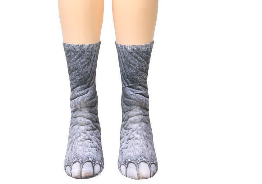 3D Animal Paw Socks Cute Cat Claws Socks Unisex Long Socks - Image 2