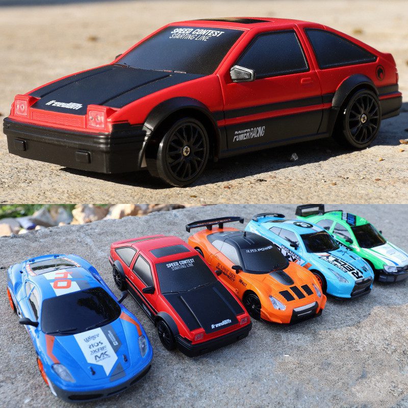 2.4G Drift Rc Car 4WD RC Drift Car Toy Remote Control GTR Model AE86 Vehicle Car RC Racing Car Toy For Children Christmas Gifts - Image 3