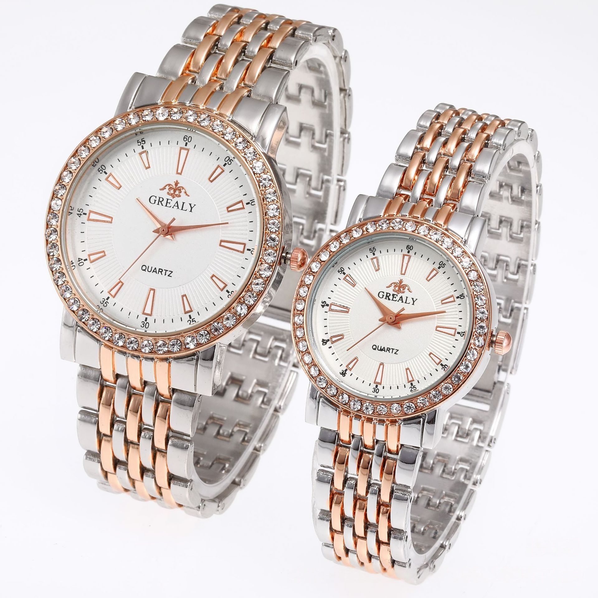 Mens And Womens Quartz Dress Couple Watches Business Gift - Image 5