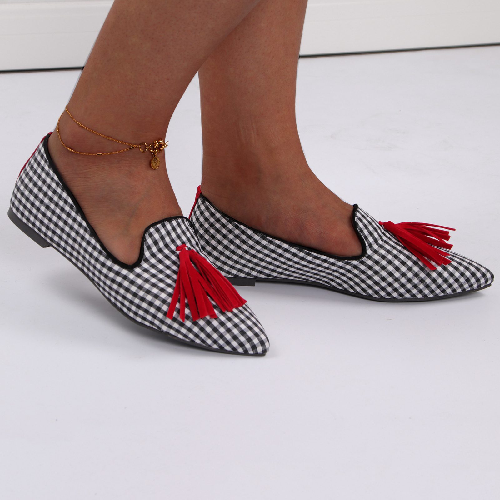 Mixed-color Womens Plus-size Fashionable Pumps