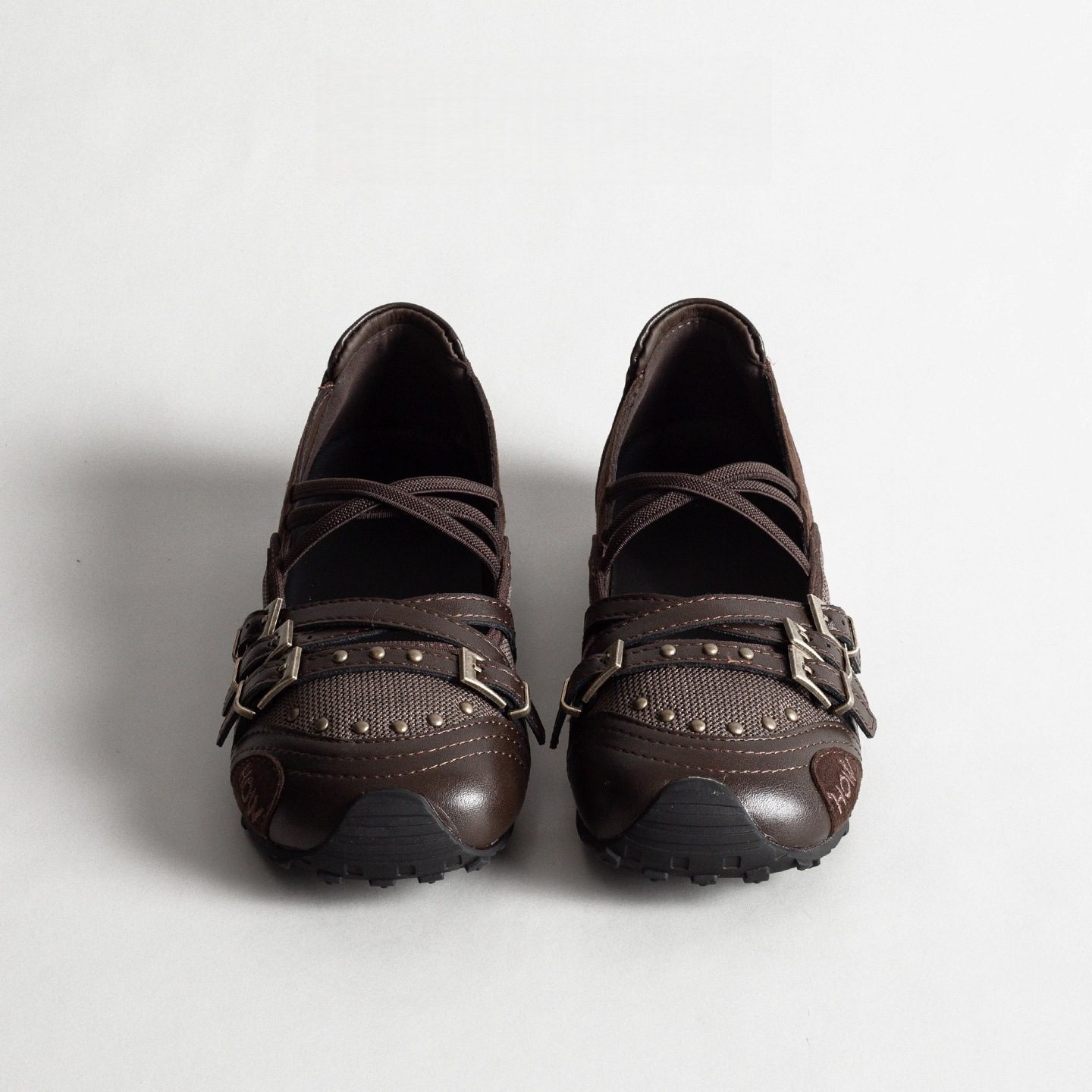 Brown Niche Retro Belt Buckle Sports Mary Jane Shoes Women - Image 4