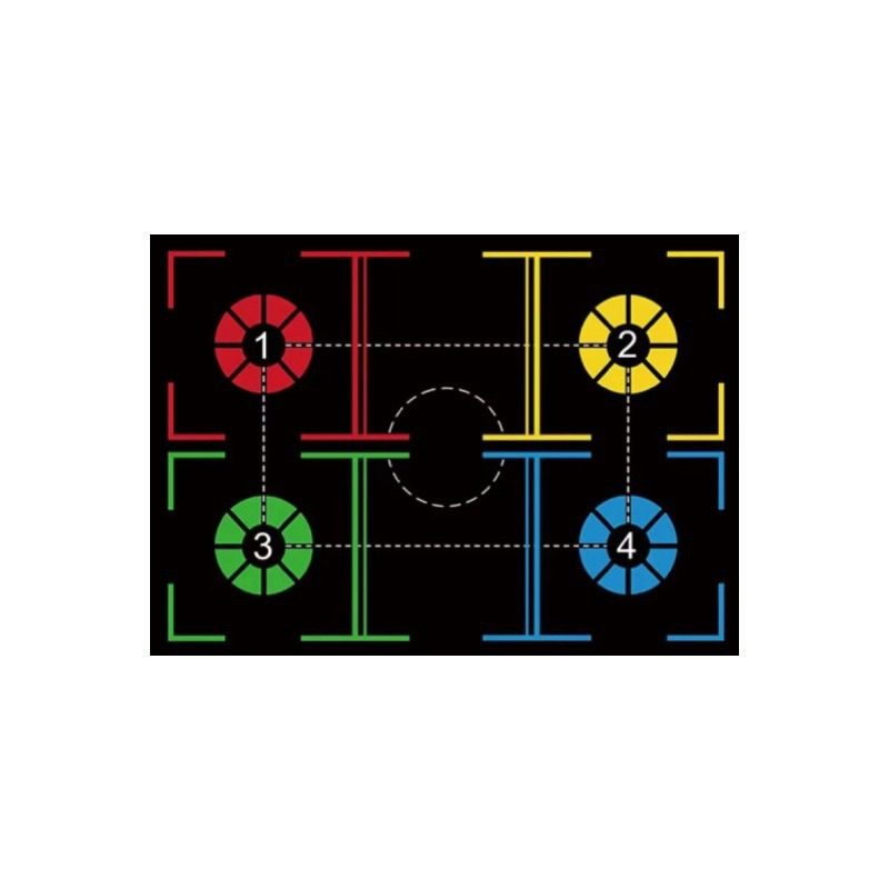 Basketball Training Mat Indoor Step Positioning Step Point Control Ball Step Mat Indoor Ball Control Training Dribbling Drill Thickening - Image 6