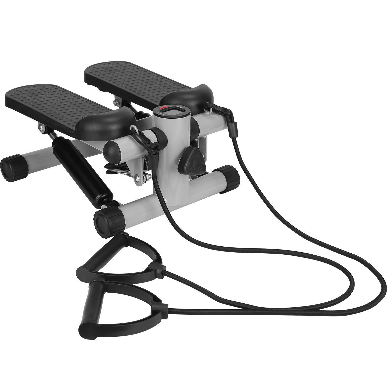 Stepper For Exercise Mini Fitness Stepper With 2 Resistance Bands LCD Monitor Max 330.7LBS Load Stair Stepper Quiet Stepper - Image 6
