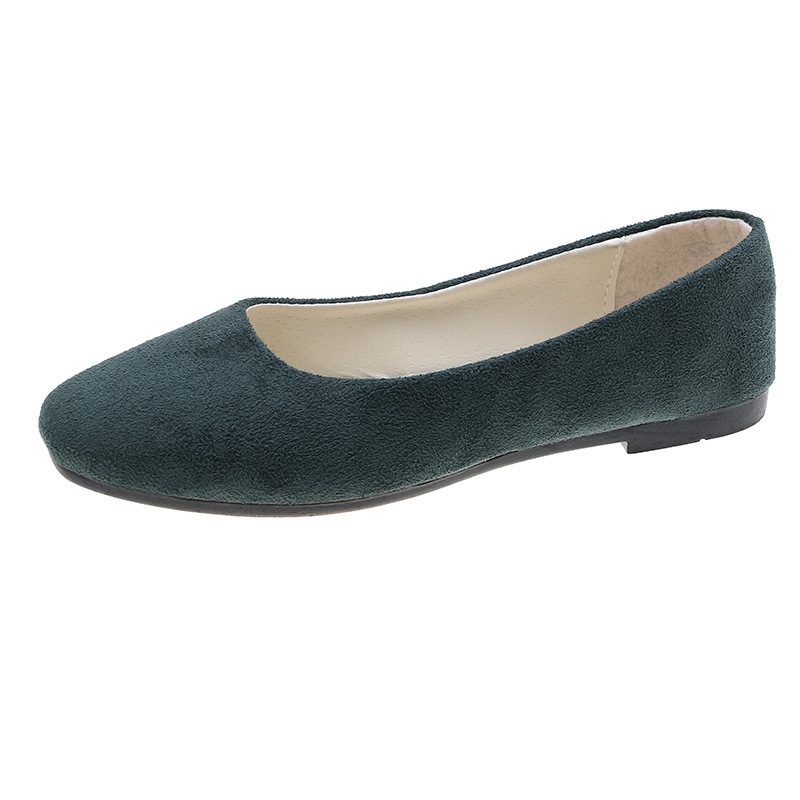Suede Low-cut Pumps Womens Shoes Plus Size - Image 8
