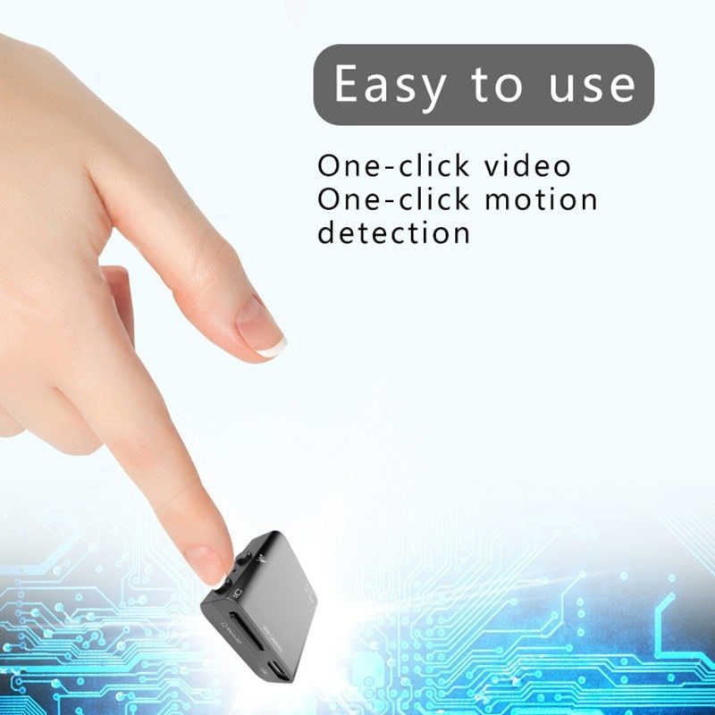 1080P Full HD Camcorder XD IR-CUT Mini Camera Smallest Infrared Night Vision Micro Cam Motion Detection DV Mini Video Camera - Image 5