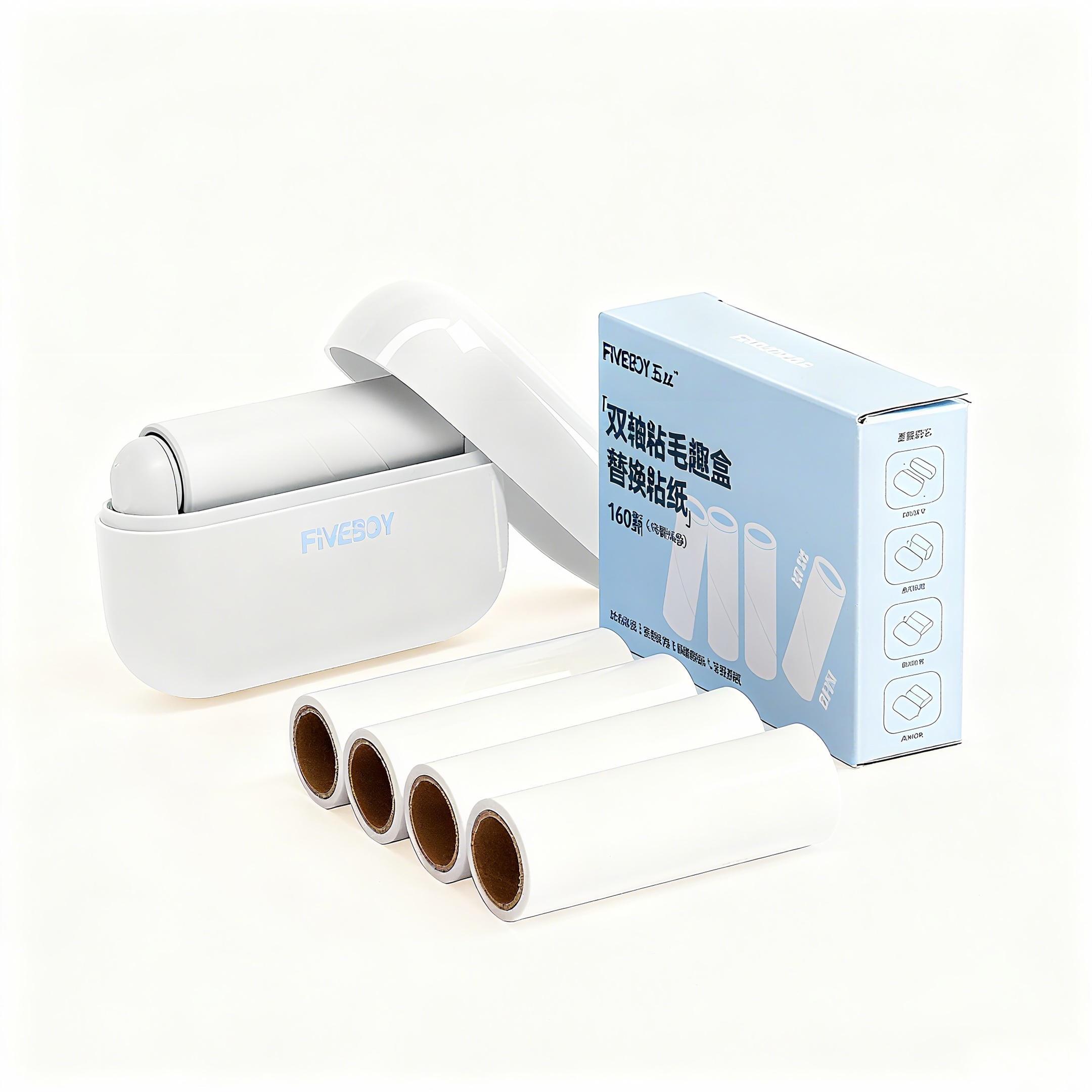 Portable Pet Hair Remover With Lid Reusable, Palm-Sized Lint Roller Pocket-Sized Travel Essential For Removing Cat And Dog Hair - Image 6