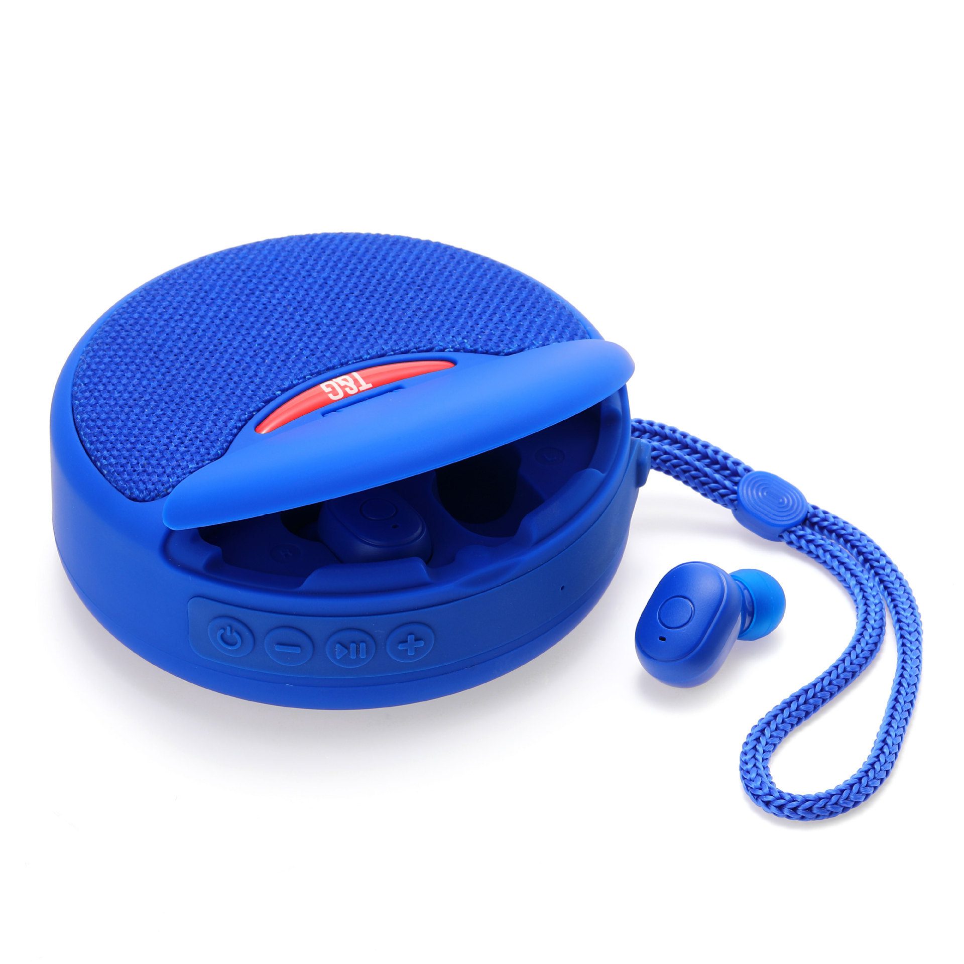 Outdoor Portable Headset Bluetooth Speaker Integrated Wireless 3D Stereo Subwoofer Music Speaker Support TF Card FM Radio - Image 6
