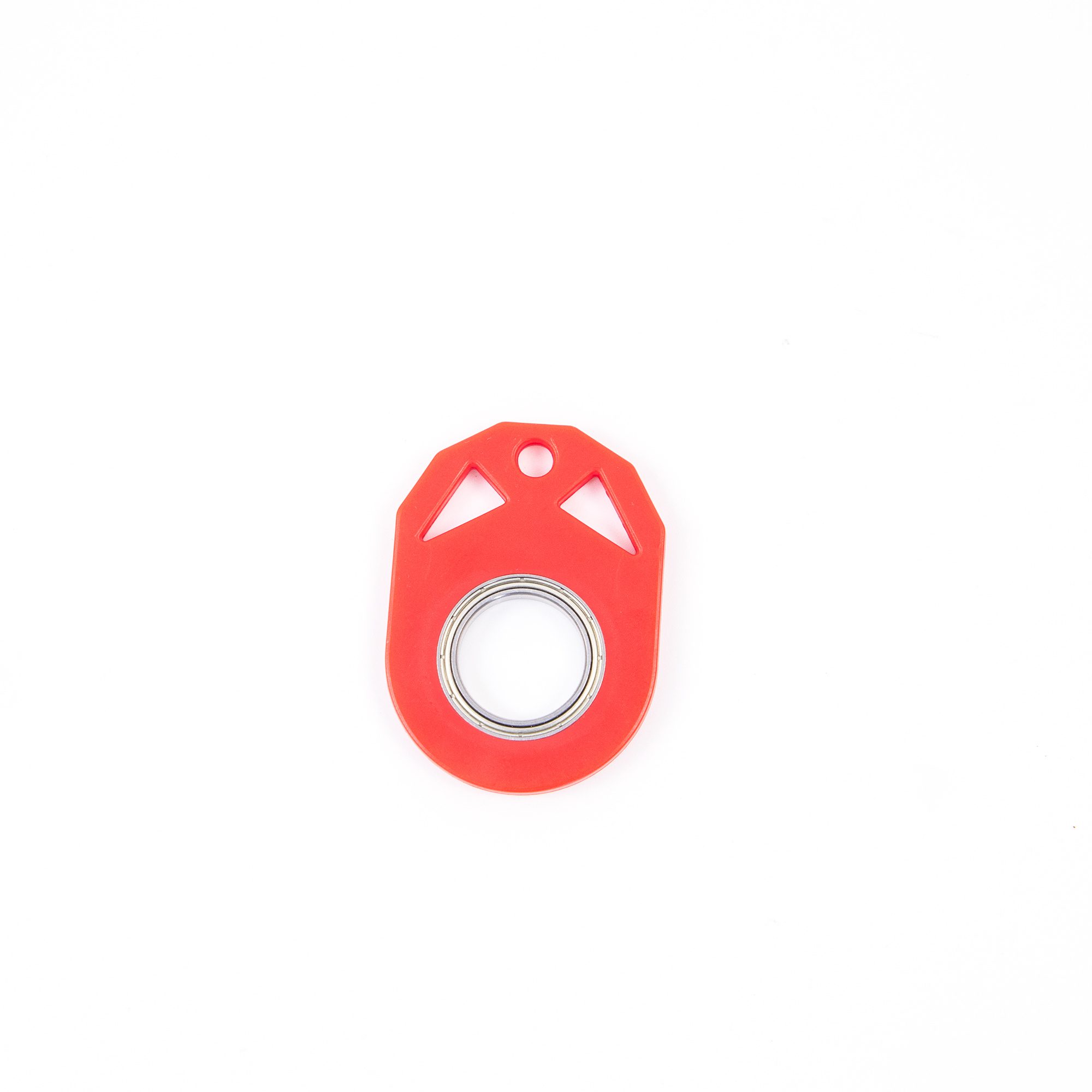 ميدالية مفاتيح مبتكرة بتصميم "سبينر" (Fidget Spinner) - لعبة يدوية لتخفيف التوتر والقلق، تعمل أيضاً كفتاحة زجاجات - مناسبة للأطفال. - الصورة 8