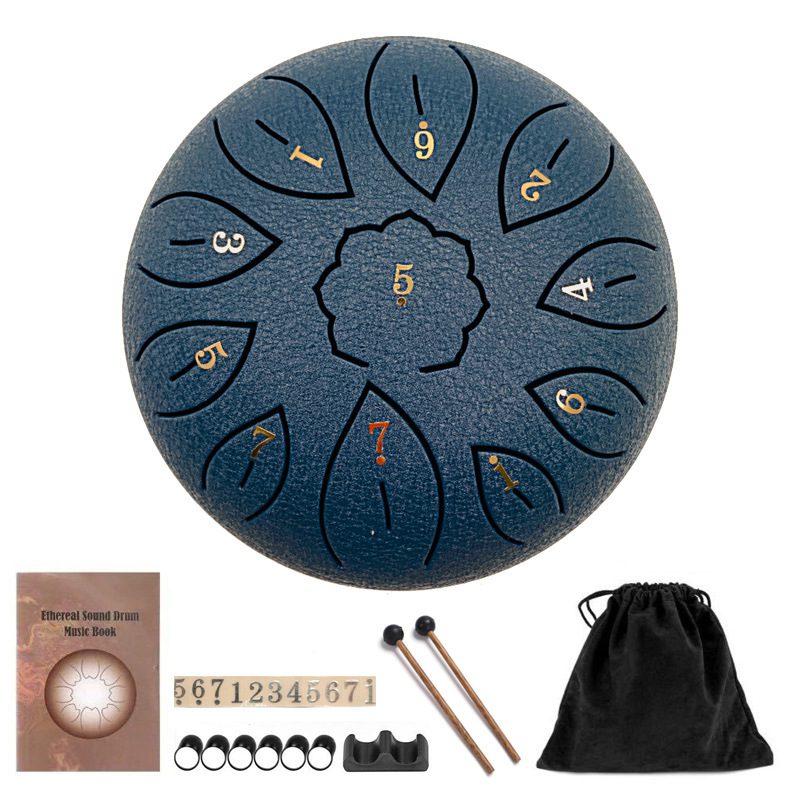 6-inch 11-tone Ethereal Drum C Steel Tongue Drum - Image 6