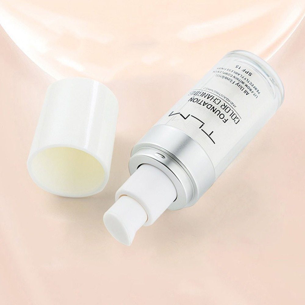 Temperature Liquid Foundation Concealer Portable Natural Color Makeup Foundation BB Concealer - Image 6