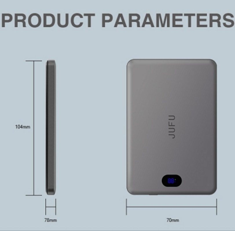 Adaptable To The Whole Scene With Magnetic Wireless Power Bank, A Savior For Travel And Office, Magnetic Charging In Seconds, Portable, Small And Large Capacity - Image 4