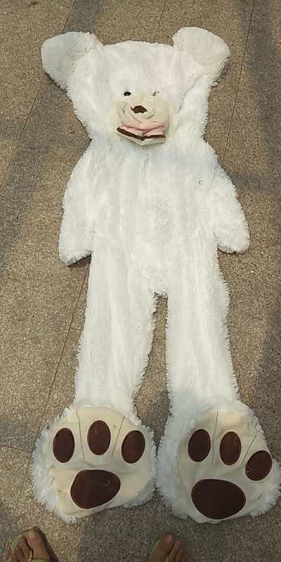 Giant Teddy Bear Plush Toy Huge Soft Toys Leather Shell - Image 8
