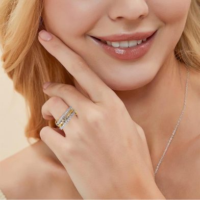 Fashion Diamond Ring Set For Women