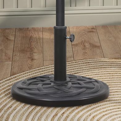 Garden Patio Umbrella Base, Outdoor Market Umbrella Stand, Backyard Umbrella Weight In Black 27lbs  Shipment From Walmart