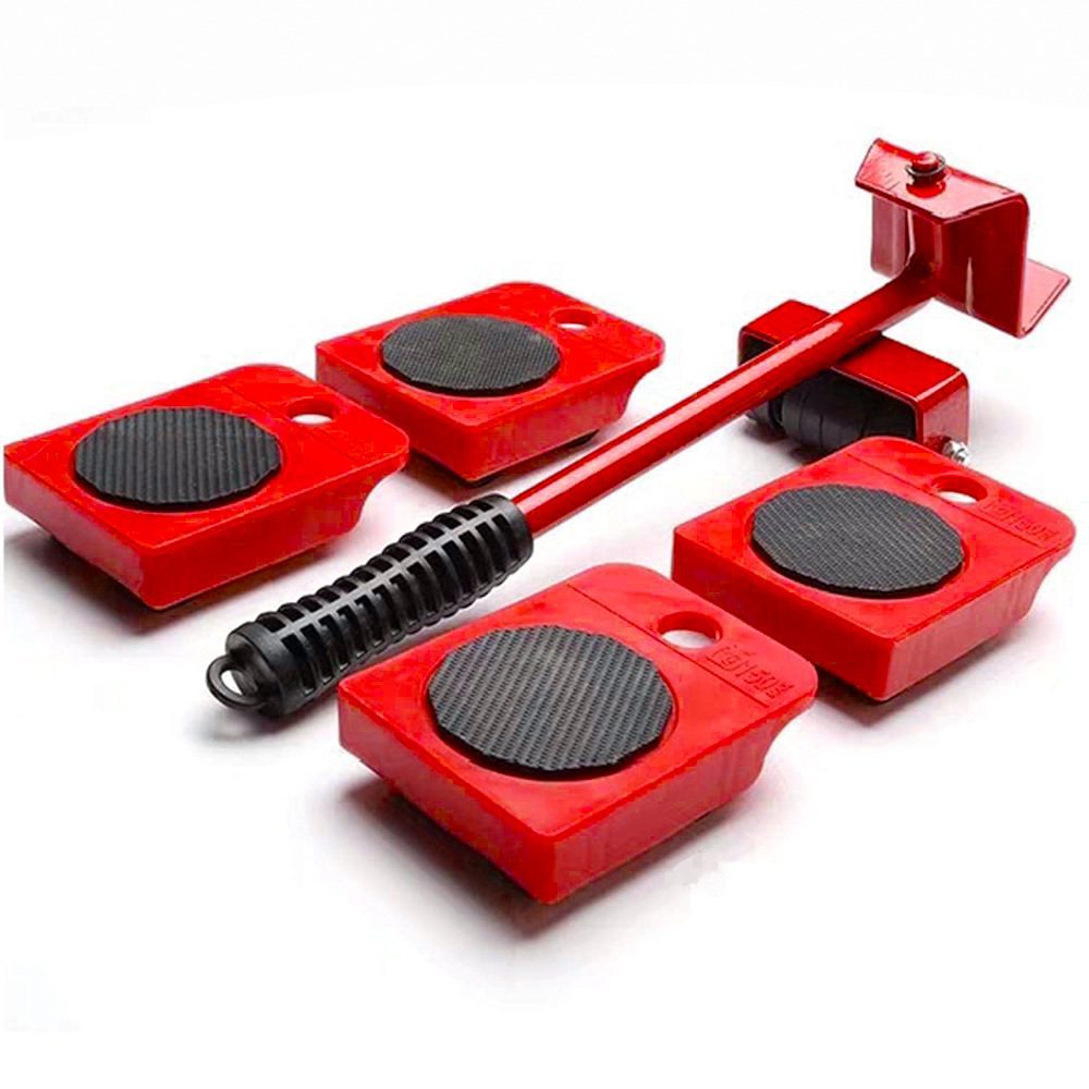 Professional Furniture Lifter Tool Set Furniture Mover Wheel Bar Roller Device Heavy Stuffs Moving Hand Tools - Image 6
