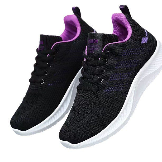 Womens Casual Breathable And Comfortable Mesh Sneakers - Image 5