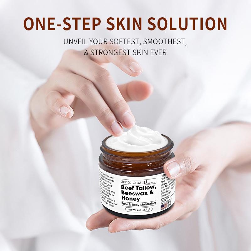 Tunmate Beef Tallow 56.7g Face Cream Lasting Moisturizing Soothing Facial Skin Firming Increase Facial Elasticity Nourishing Smooth Skin Care - Image 3