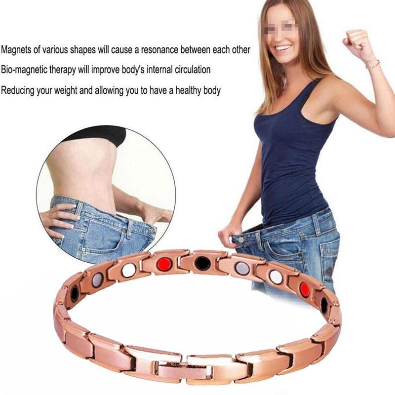 Dropshipping Therapy Bracelet Weight Loss Energy Slimming Bangle For Arthritis Pain Relieving Fat Burning Slimming Product - Image 4