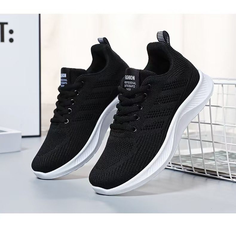 Womens Casual Breathable And Comfortable Mesh Sneakers - Image 6