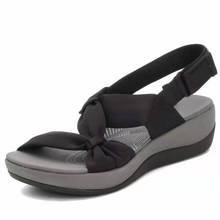 Women's Simple Fish Mouth Sponge Cake Sole Amazon Roman Sandals - Image 7