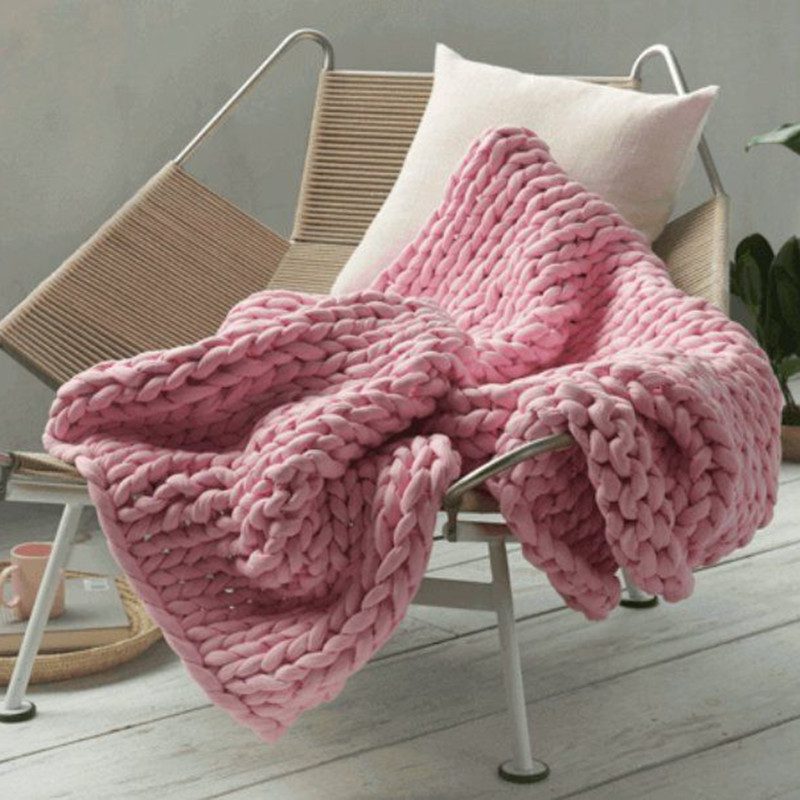 Gravity Blanket Hand-woven Weighted Blanket Cross-border Home Textile - Image 9