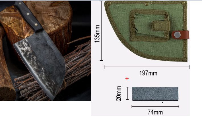 Stainless Steel Meat Cleaver Chef's Knife Cleaver - Image 10