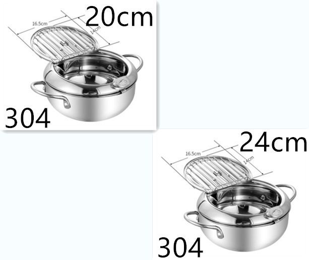Stainless Steel Telescopic Folding Basket Frying Basket French Fries Degreasing Kitchen Tool - Image 8