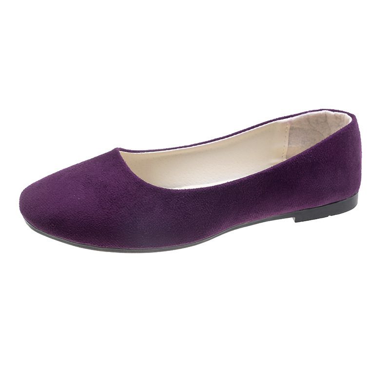 Suede Low-cut Pumps Womens Shoes Plus Size - Image 10