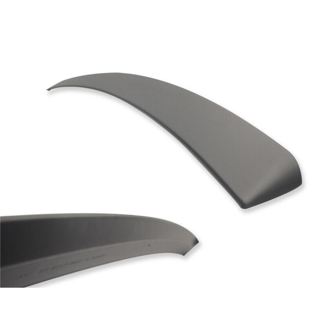 W212 E-Class 4DR Rear Roof Spoiler ABS - Matte Black - Image 2
