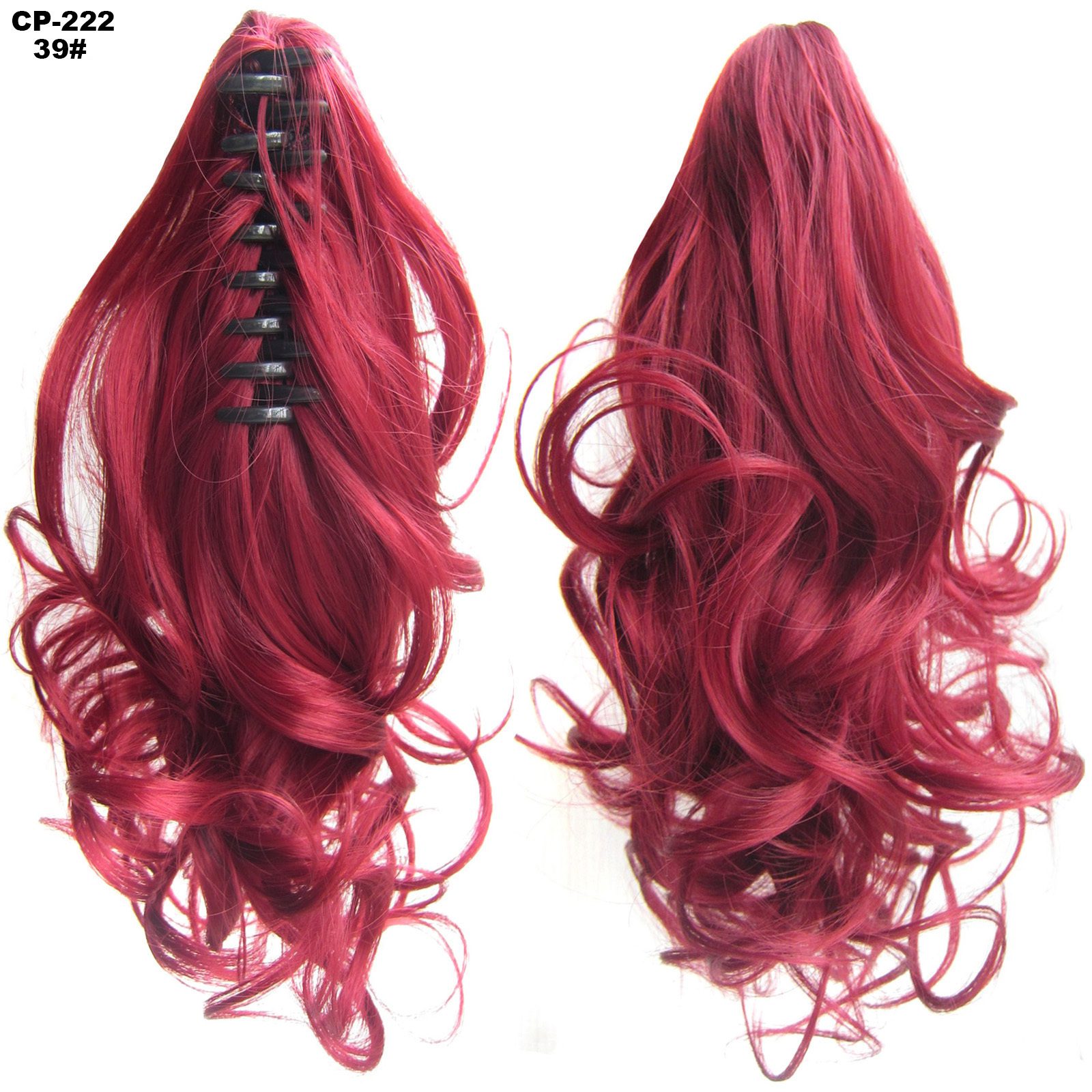 Long Wave Ponytail Wrap Around Ponytail Clip In Hair Headwear Gray Hairpiece Natural Extensions - Image 9