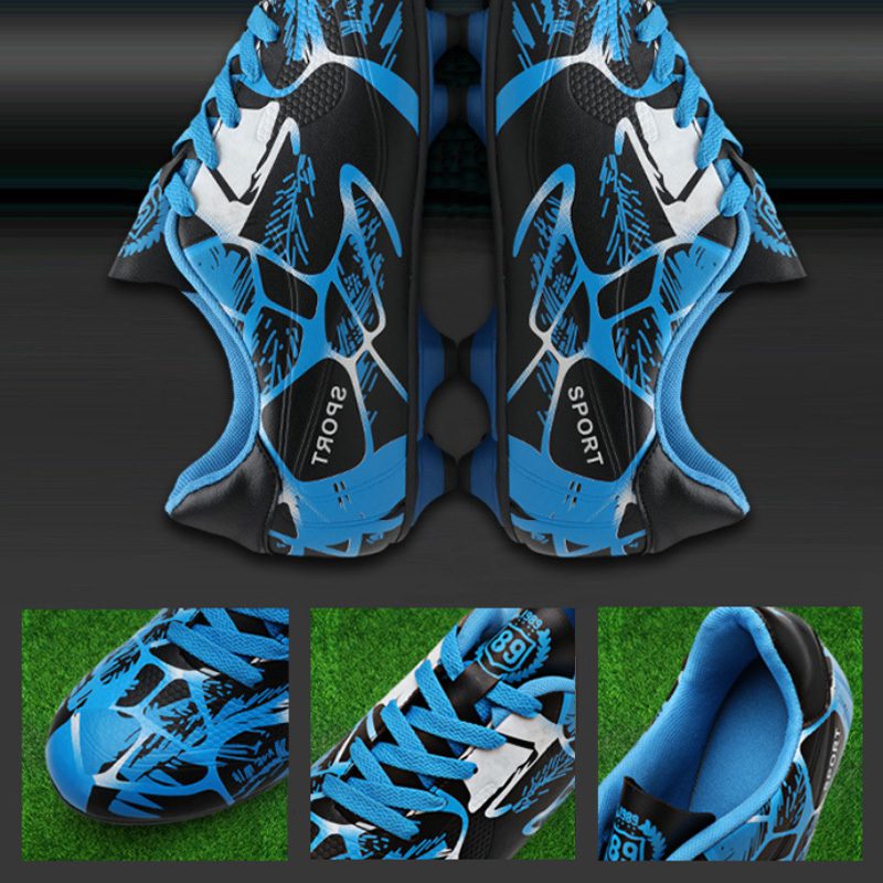 36-45 Football Shoes Sneakers Men Women,Low Top Spike Cleats Football Boots Youth Kids,Soccer Athletics Training Shoes Boys Girls,Unisex - Image 2