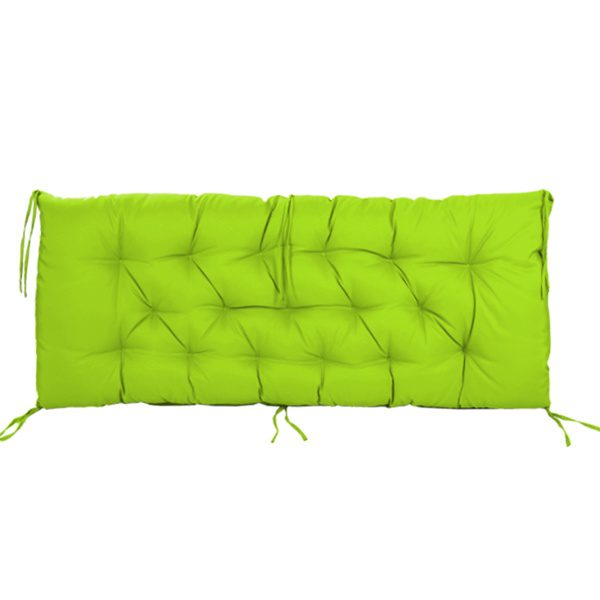 Outdoor Swing Cushions 60Inch,Waterproof 4in Thick Porch Swing Cushion Replacement With Backrest And Ties,Comfortable 2-3 Seat Pation Swing Pad For Backyard,Garden,Lawn,Outdoor Furniture Grass Green - Image 6