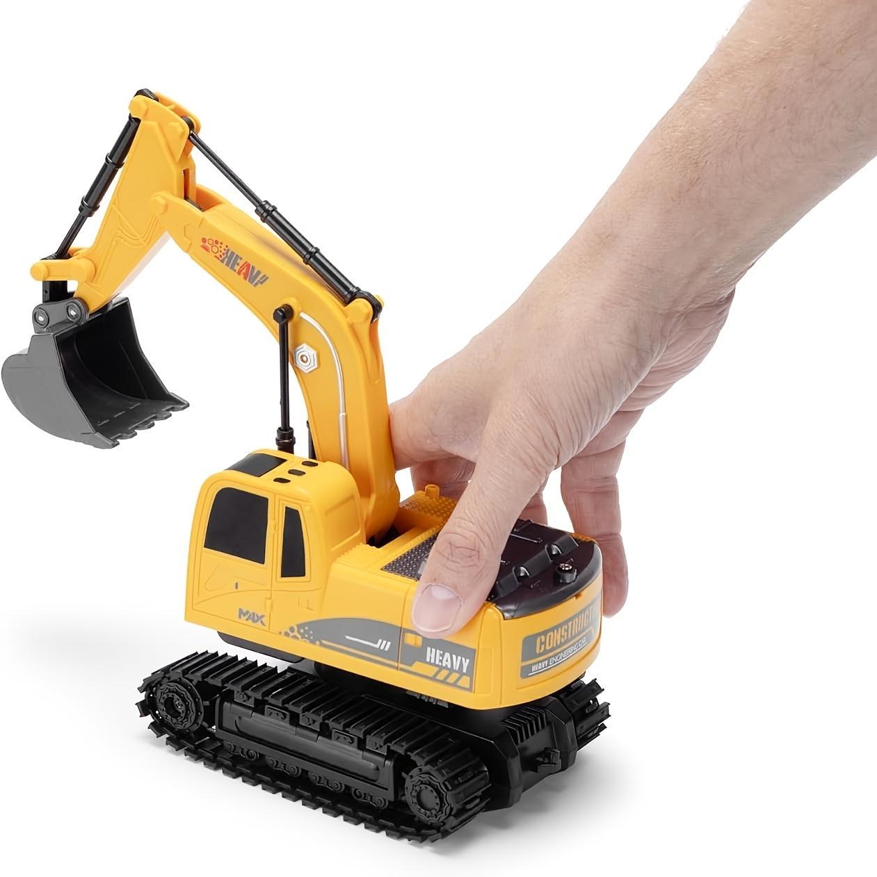 Remote Control Excavator Construction Vehicle Set Educational Construction Toy For Children - Image 2