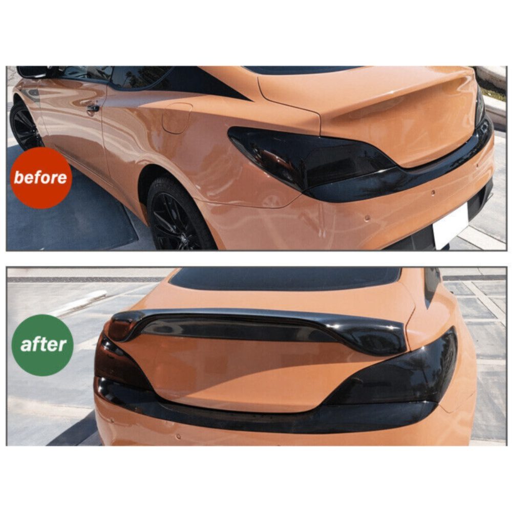 For Hyundai 2010-2016 Genesis Coupe Coupe Rear Trunk Lid Spoiler Wing PU - Image 4