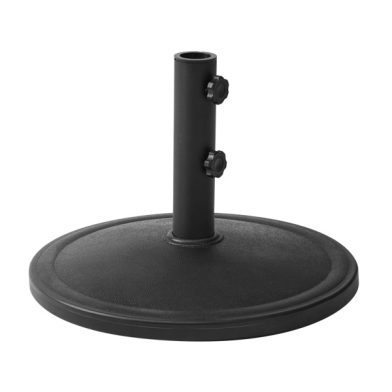 Outdoor 26lb Steel Round Umbrella Base, Black Finish Shipment From Walmart