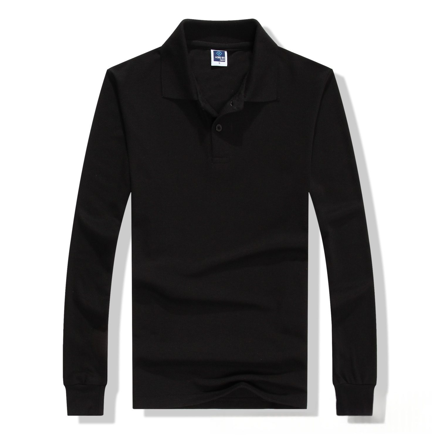 Crew-neck Collared Mens Advertising Shirt - Image 5