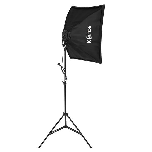 45W White Umbrellas Silver Black Umbrellas Soft Light Box Background Stand Light Stands Four - Do Not Sell On Amazon - Image 2