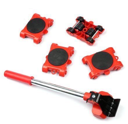 Professional Furniture Lifter Tool Set Furniture Mover Wheel Bar Roller Device Heavy Stuffs Moving Hand Tools - Image 8