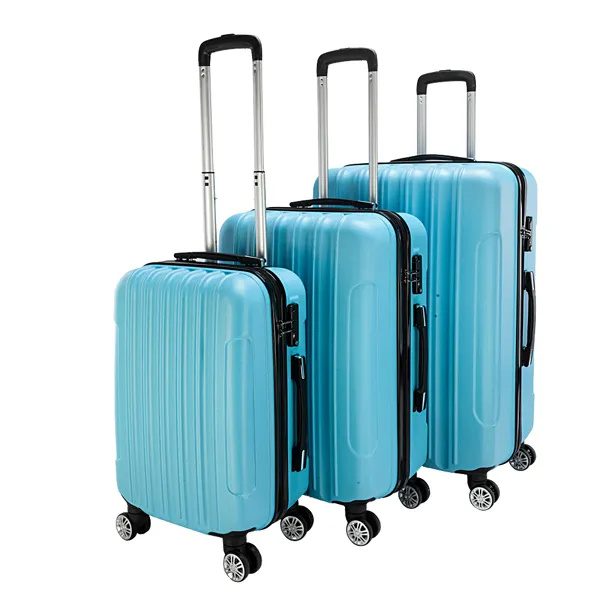 3-in-1 Multifunctional Large Capacity Traveling Storage Suitcase Blue - Image 2