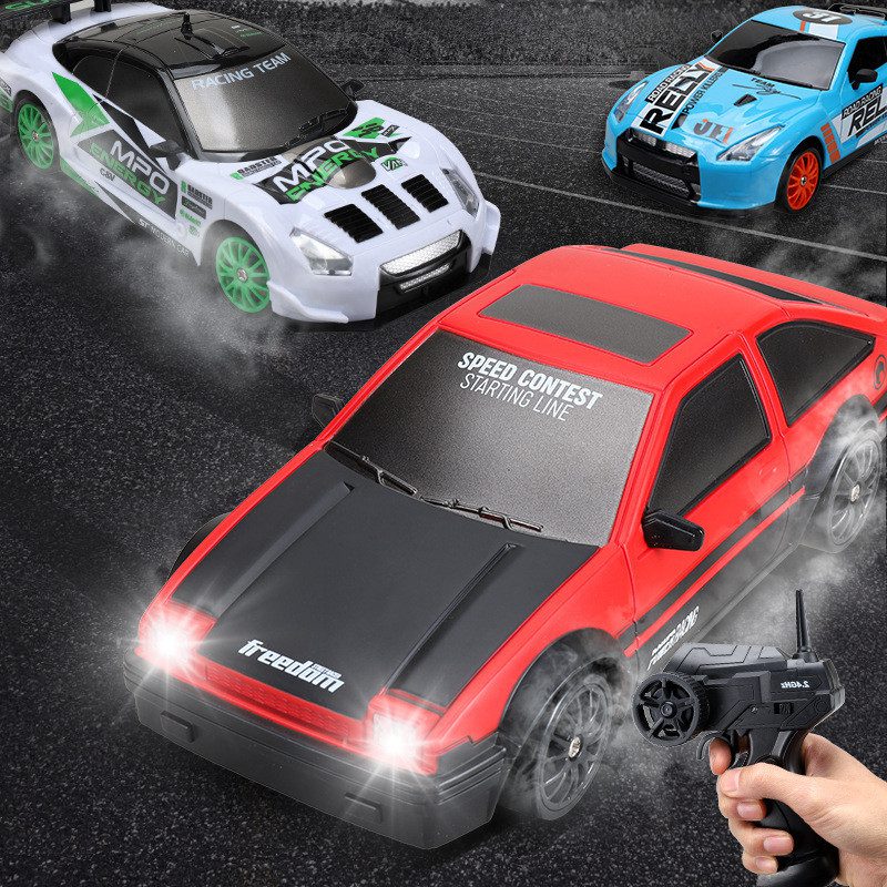 2.4G Drift Rc Car 4WD RC Drift Car Toy Remote Control GTR Model AE86 Vehicle Car RC Racing Car Toy For Children Christmas Gifts - Image 2