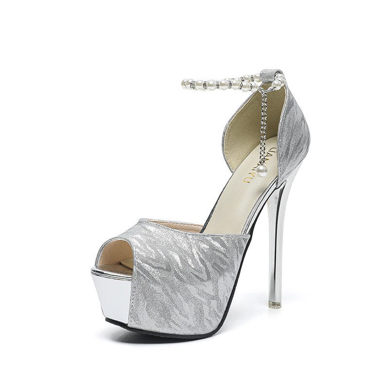 Waterproof Platform Hollow Fishmouth Sandal Woman - Image 4