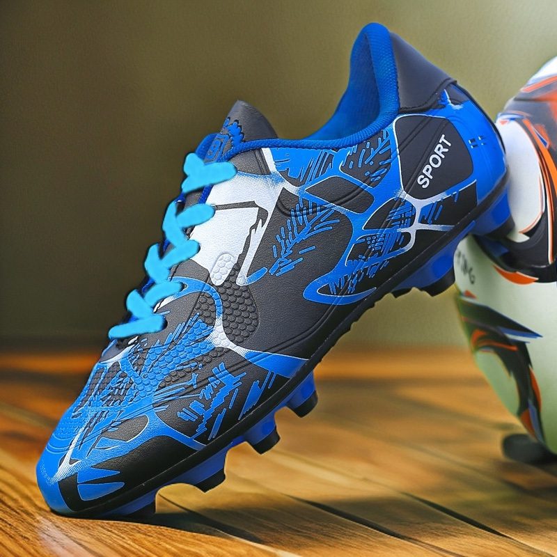 36-45 Football Shoes Sneakers Men Women,Low Top Spike Cleats Football Boots Youth Kids,Soccer Athletics Training Shoes Boys Girls,Unisex - Image 3