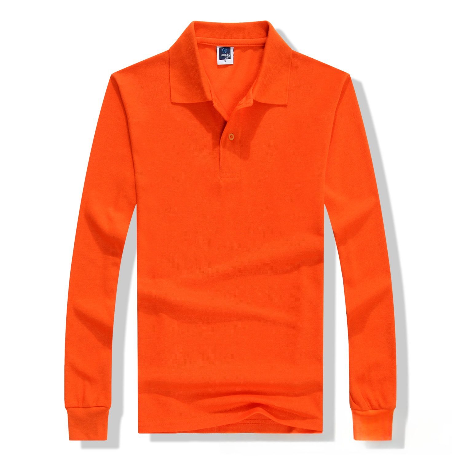 Crew-neck Collared Mens Advertising Shirt - Image 8